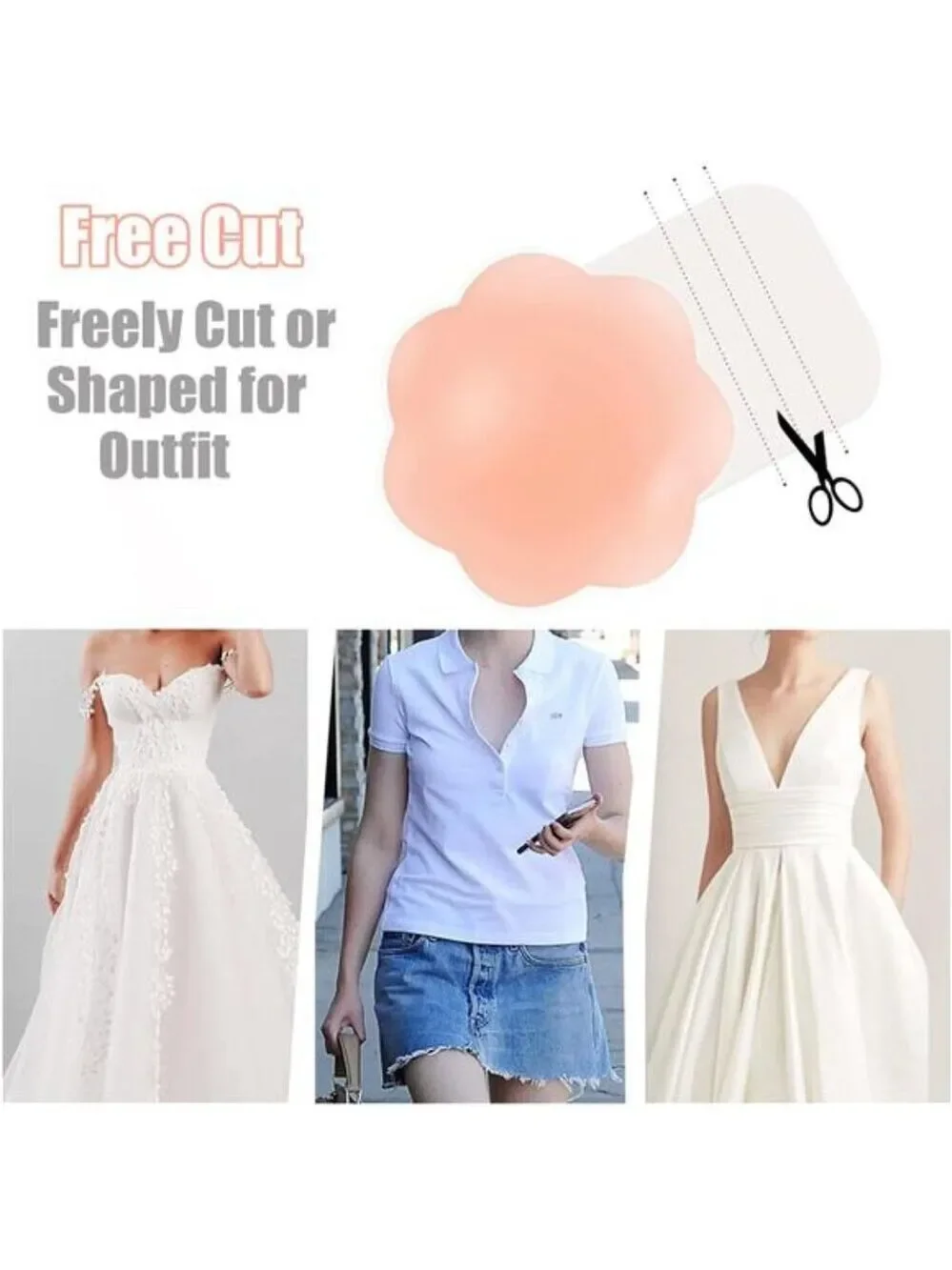 Sticky Bra for Breast Lift Pasties Nipple Covers Invisible